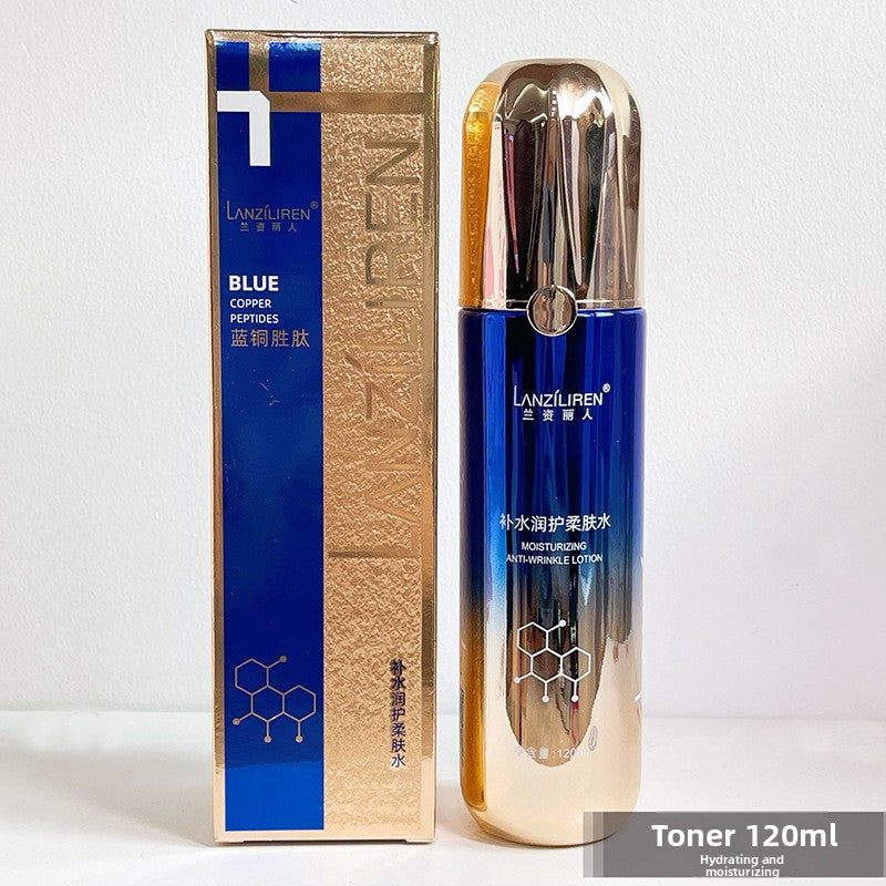 Lanzili Blue Copper Peptide Skin Care Set
