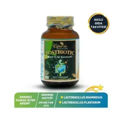 Kiperin Postbiyotik Supplement - 21 Capsules for Gut Health Support with Lactobacillus Rhamnosus &amp; Plantarum