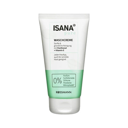 Isana Pure Face Wash Cream for Sensitive Skin 150 ml