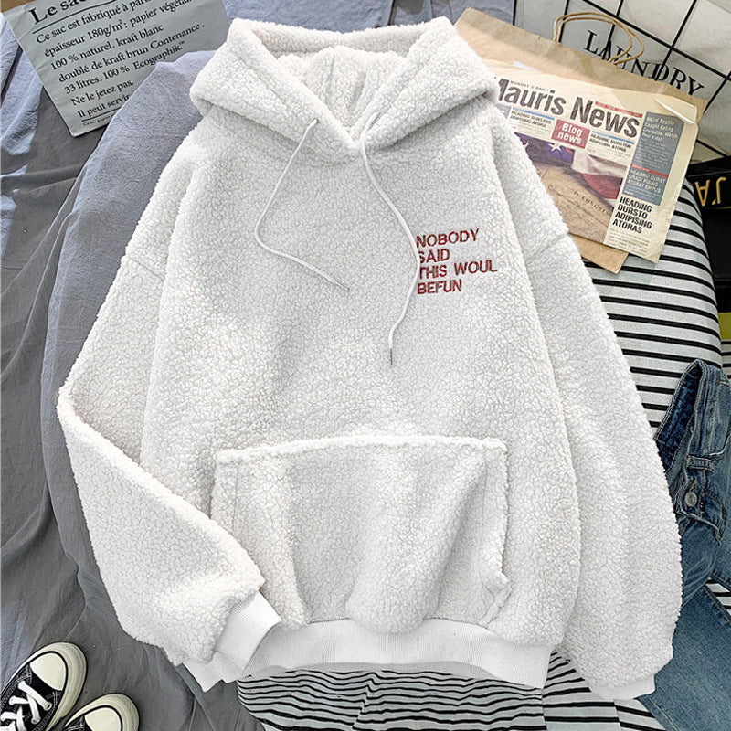 Womens Fleece Hooded Sweatshirt