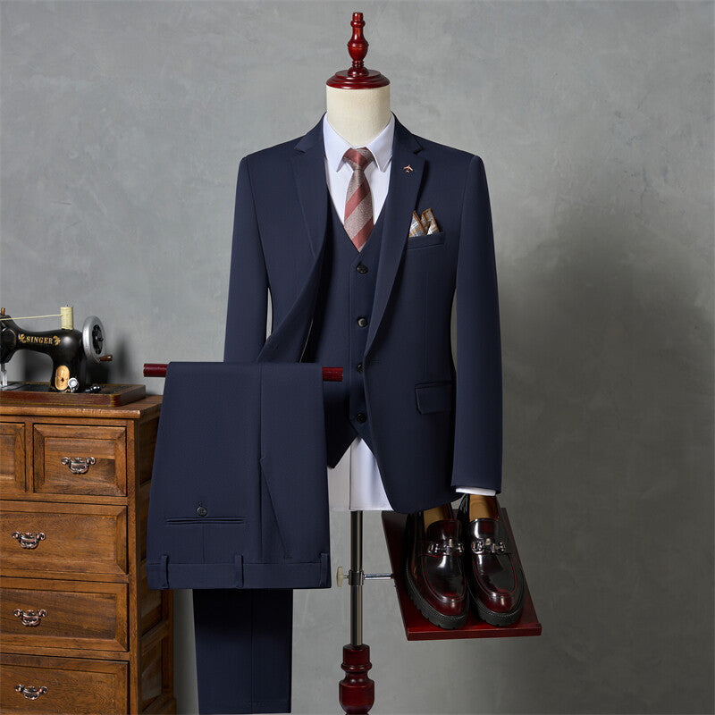 Mens Slim Fit Business Suit Set
