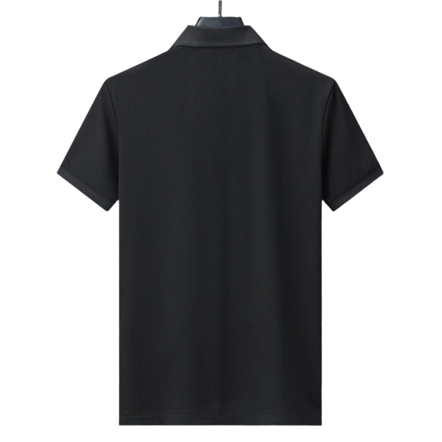 Burberry Black T-Shirt With Collar
