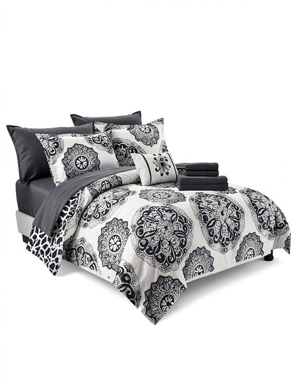 Chic Home Barcelona 6-PC Twin Midweight Reversible Comforter