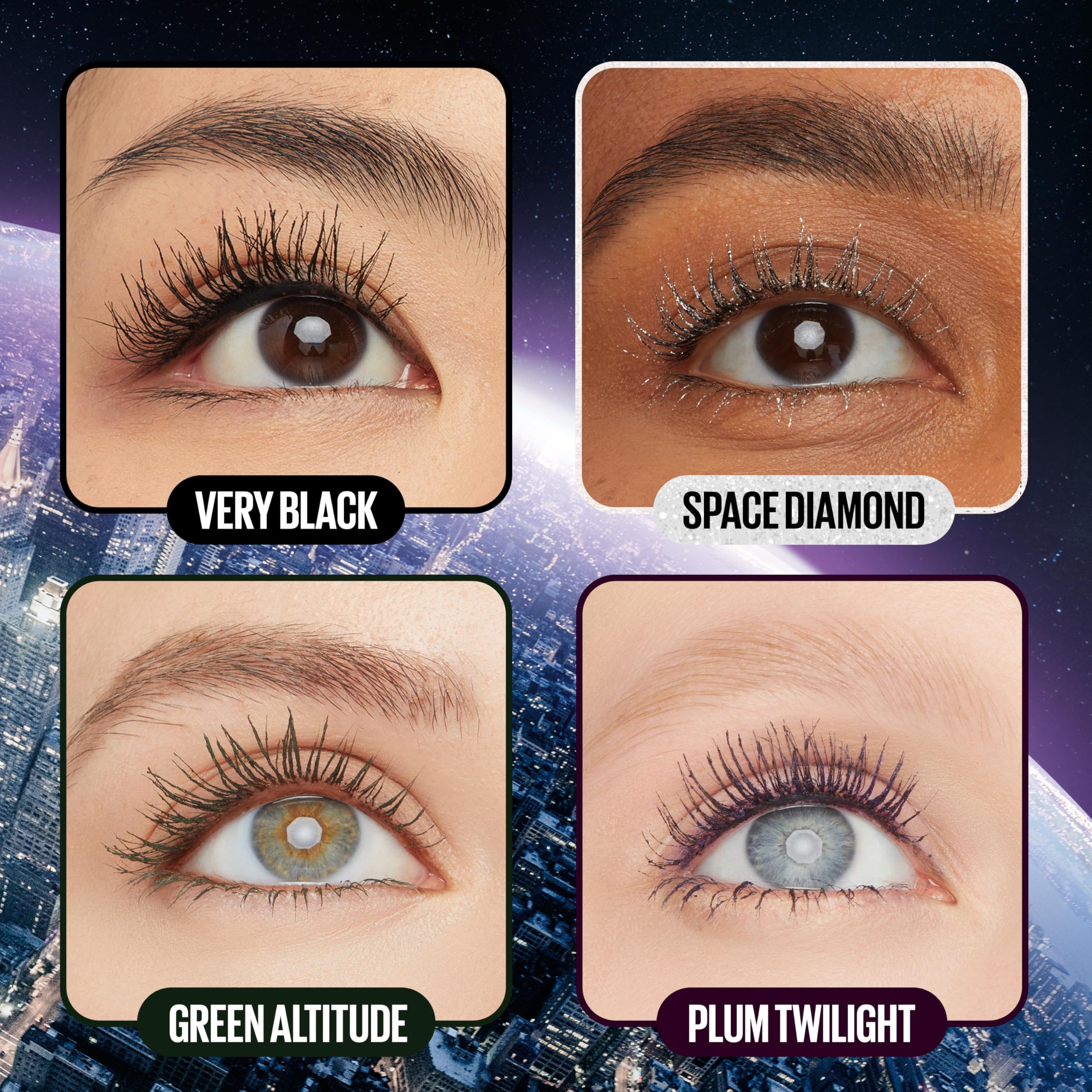 Maybelline Lash Sensational Sky High Mascara - Diamond Shimmer - Volumizing &amp; Lengthening Formula