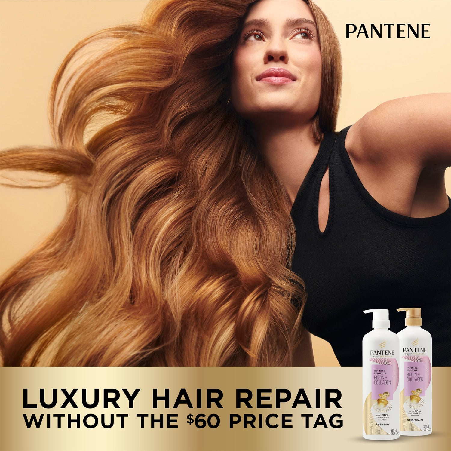 Pantene Miracles Bamboo Shampoo 12 oz - Strength &amp; Length | Pro-V