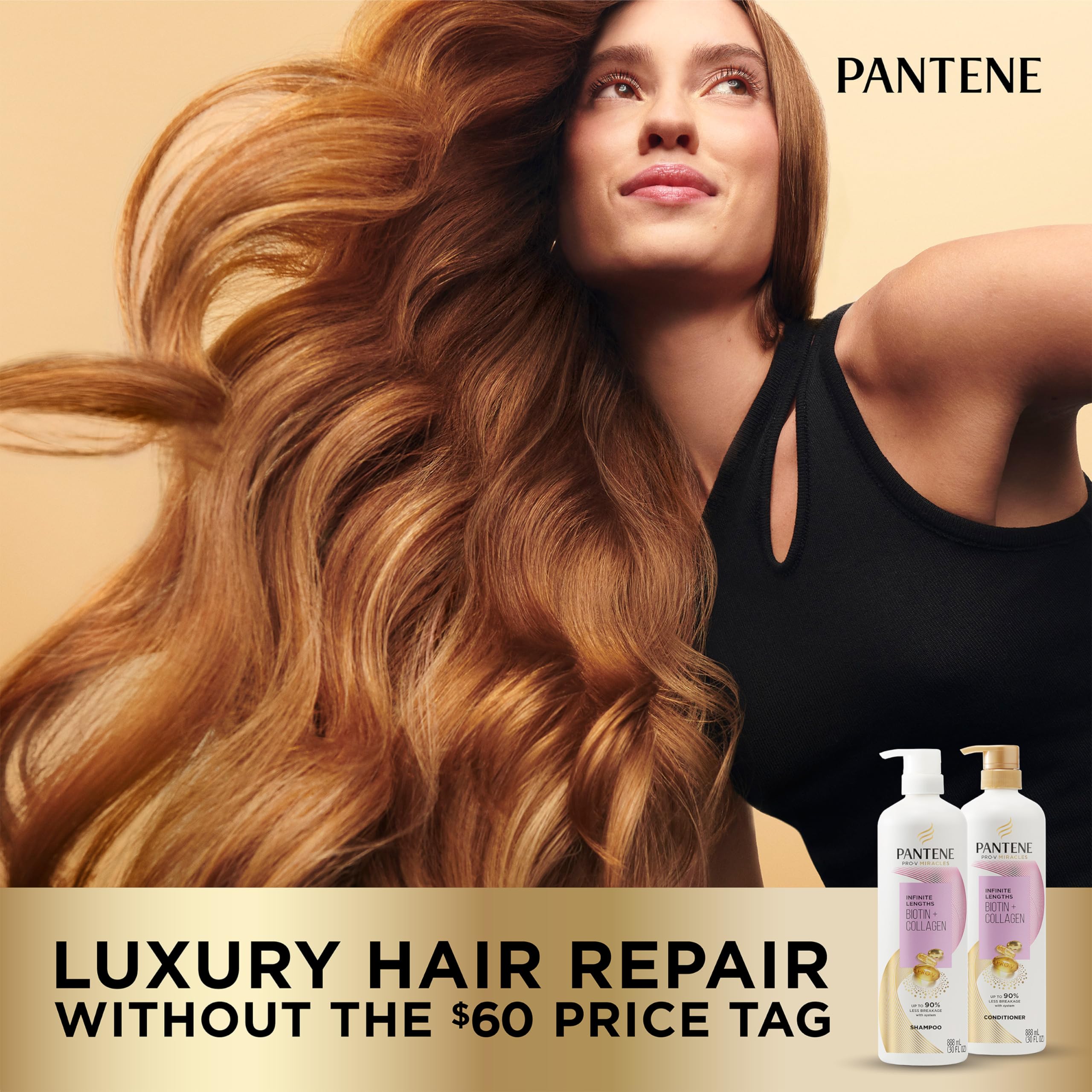 Pantene Miracles Bamboo Shampoo 12 oz - Strength &amp; Length | Pro-V