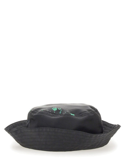 MOSCHINO COUTURE Logo Embellished Bucket Hat