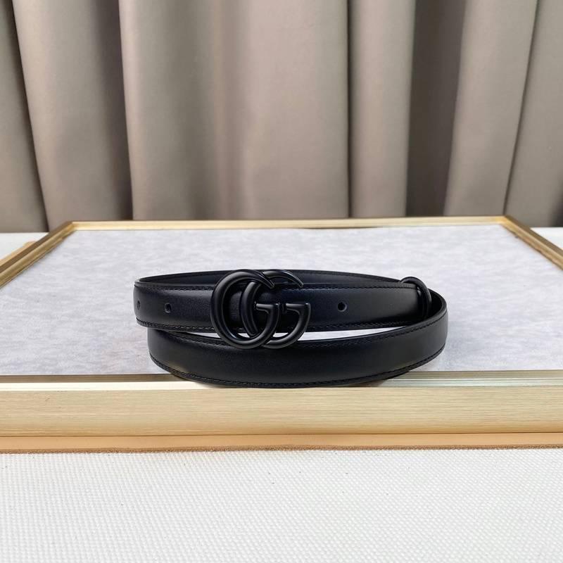 GUCCI Embellished coated-canvas and leather belt &
