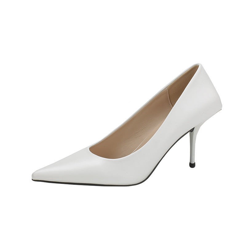 Green Stiletto Pointed Toe High Heels