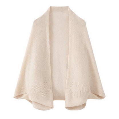 Wool plain-width shawl scarf