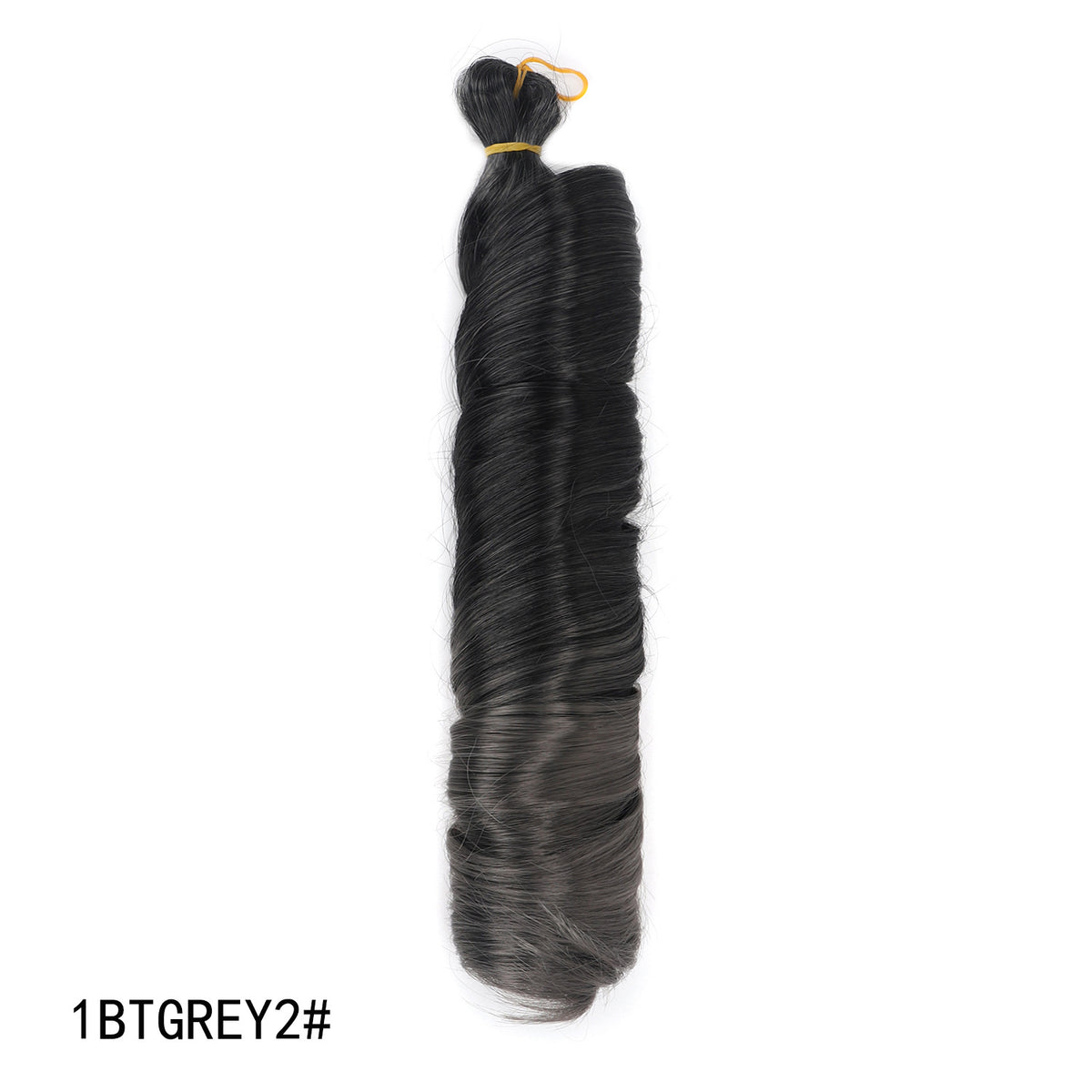 Crochet hair tubes curved wigs braids