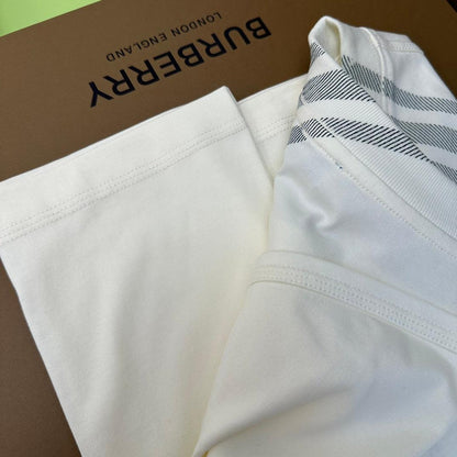 Burberry T-Shirt Without Collar &
