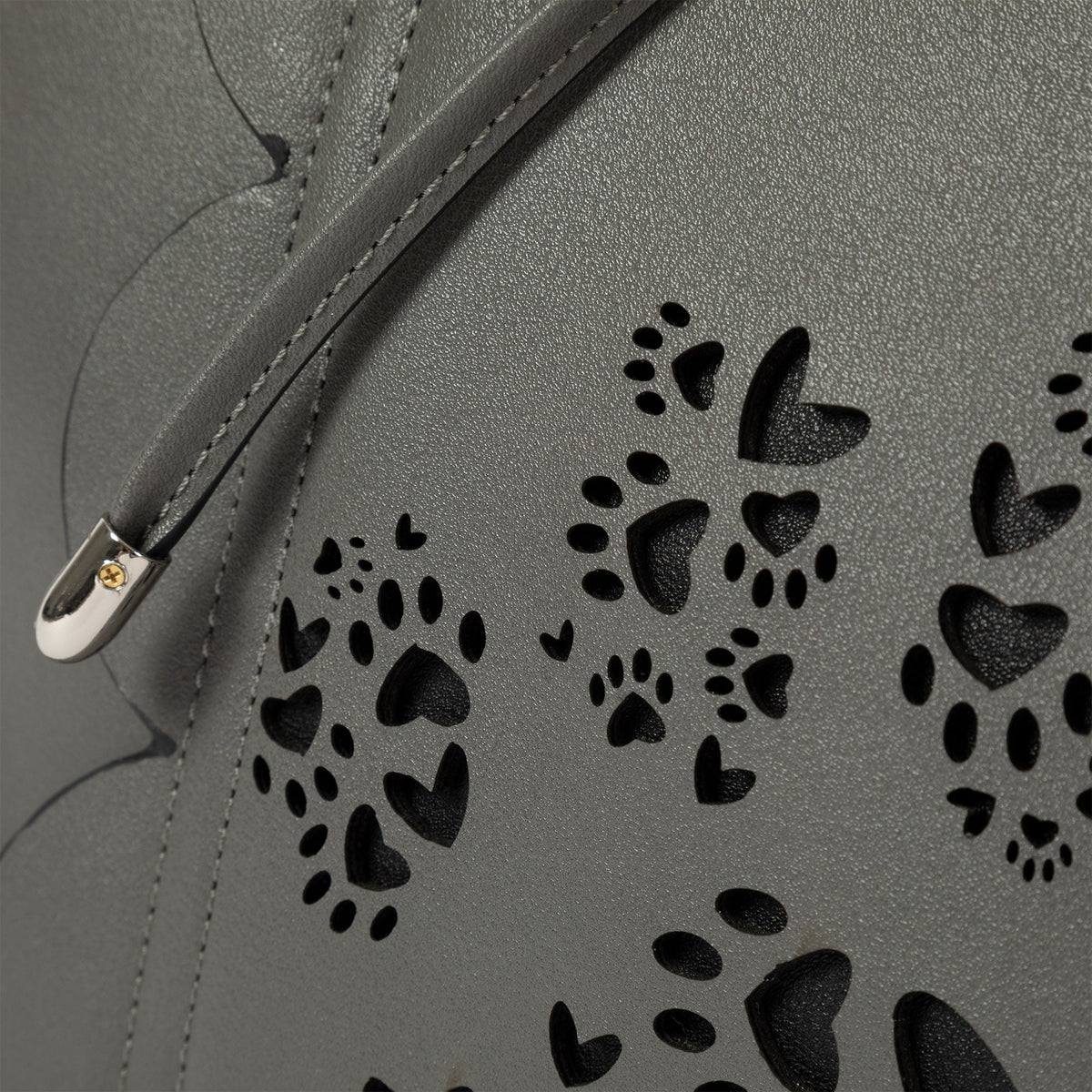Bow &amp; Hearts Paw Print Handbag
