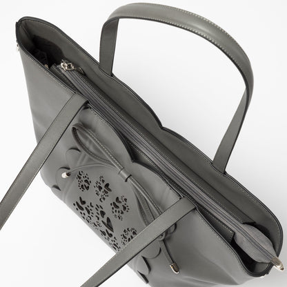 Bow &amp; Hearts Paw Print Handbag