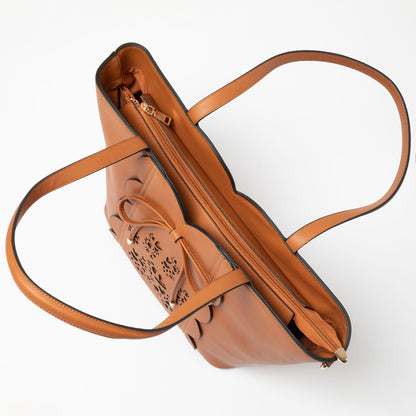 Bow &amp; Hearts Paw Print Handbag