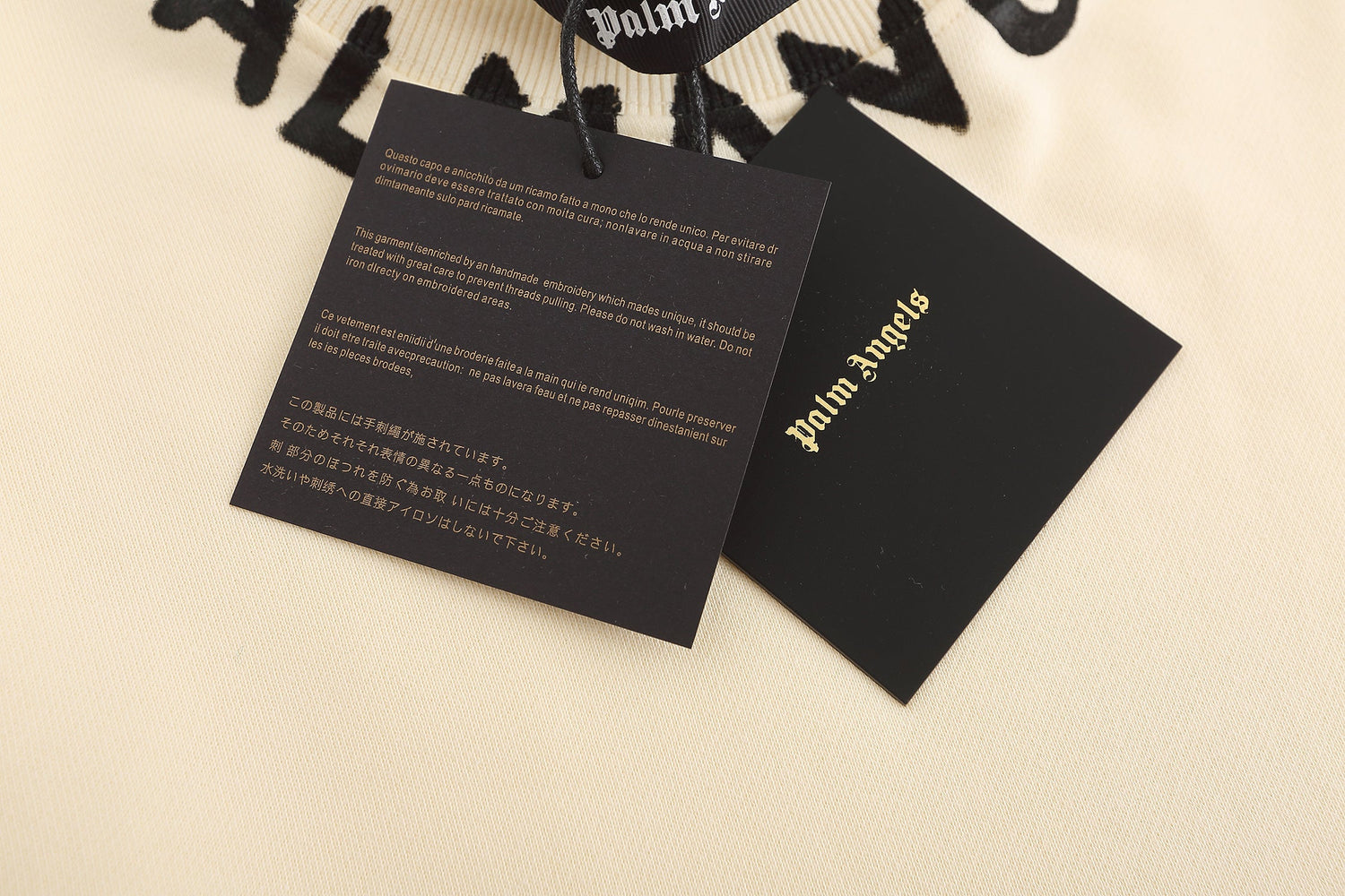 Palm Angels Seasonal Logo Vintage Crewneck