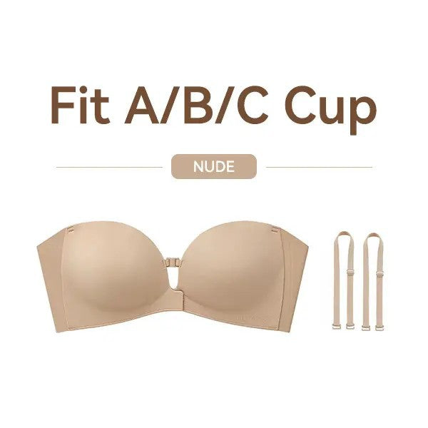 Women Strapless Front-Clasp Bra