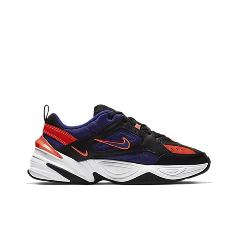 Nike M2K Tekno Black Deep Royal Blue Bright Crimson