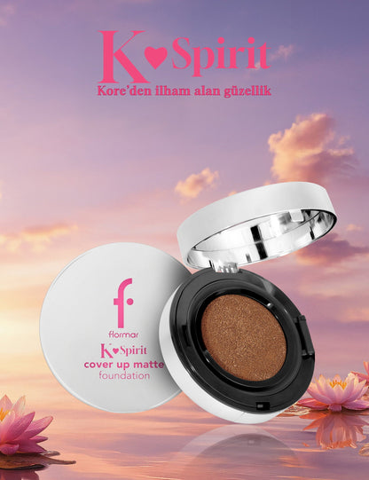 Flormar K-Spirit Cover Up Semi-Matte Cushion Foundation