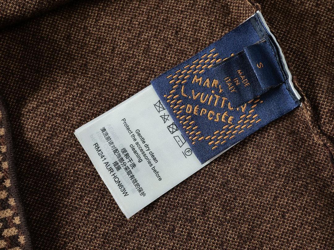 Louis Vuitton Damier T-Shirt Without Collar &