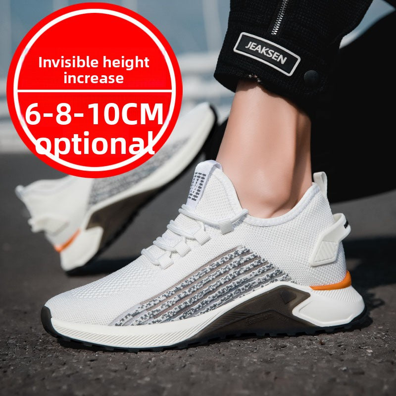 Mens Height Increase Casual Sneakers