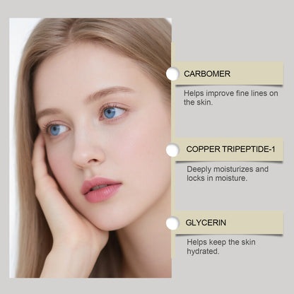 Hydrates and Gives a Radiant Glow, Moisturizing Facial Care Serum