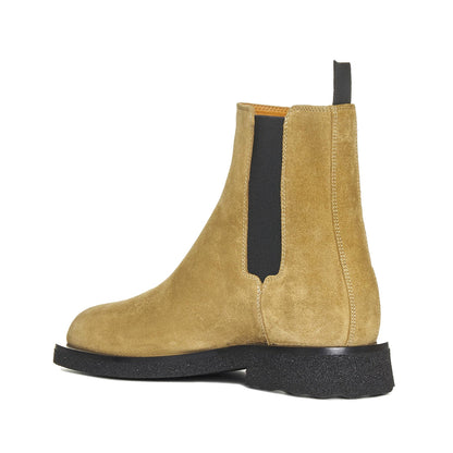 Off White Off White Suede Ankle Boots
