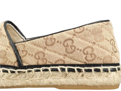 Gucci GG Matelassé Espadrille Marmont Flat Slip On