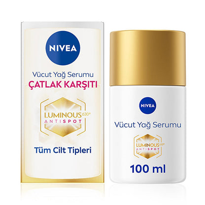 NIVEA Luminous Stretch Mark Serum - Body Moisturizer for Stretch Marks with LUMINOUS630, Long-Lasting Hydration &amp; Anti-Stretch Mark Body Oil