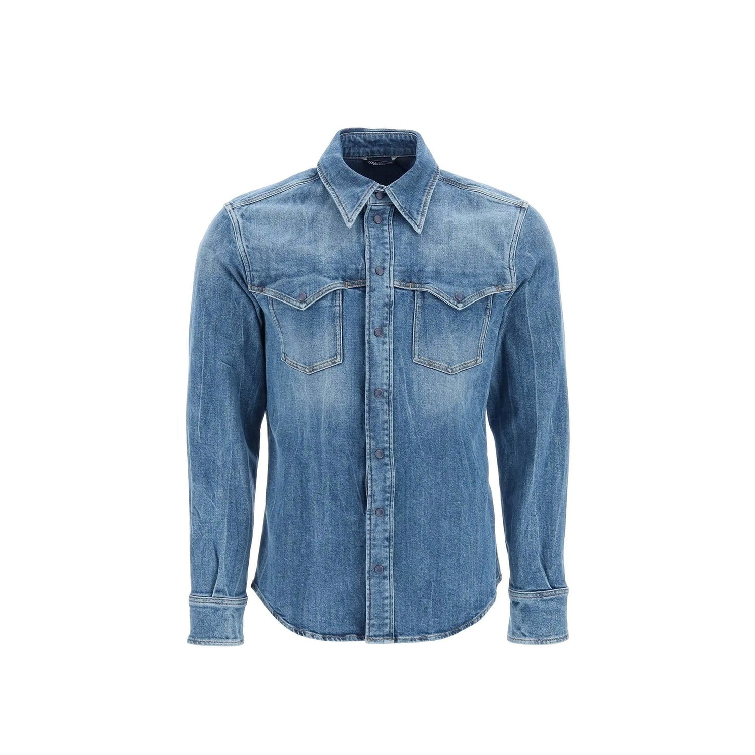 Dolce &amp; Gabbana Cotton Denim Shirt