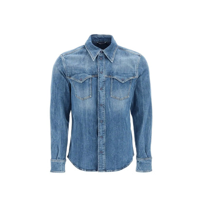 Dolce &amp; Gabbana Cotton Denim Shirt