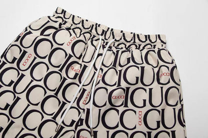 Maxi Gucci Print Fabric Short &