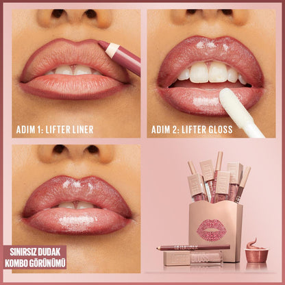 Maybelline New York Lifter Liner Lip Liner - Long Lasting, Precise Definition, Jojoba Oil &amp; Hyaluronic Acid Enriched
