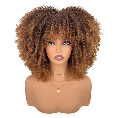 Short Curly Synthetic Wigs