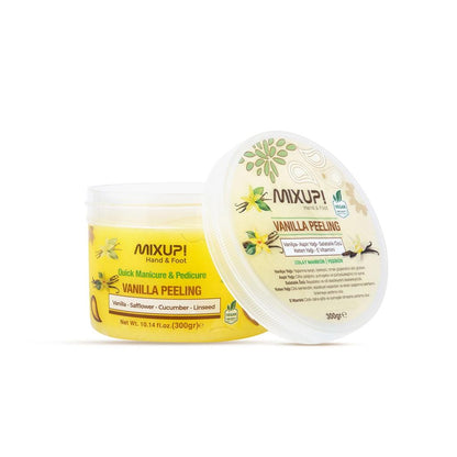 Mixup Vanilla Hand &amp; Foot Cuticle Peeling Scrub 300g
