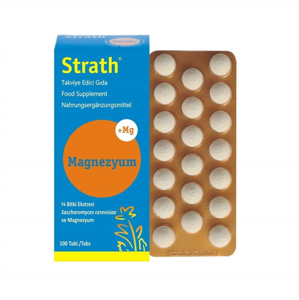 Strath Magnezyum Magnesium with 14 Herbal Extracts &amp; Brewer&