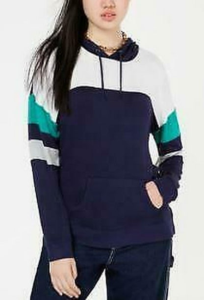 Hippie Rose Juniors Colorblocked Pullover Hoodie