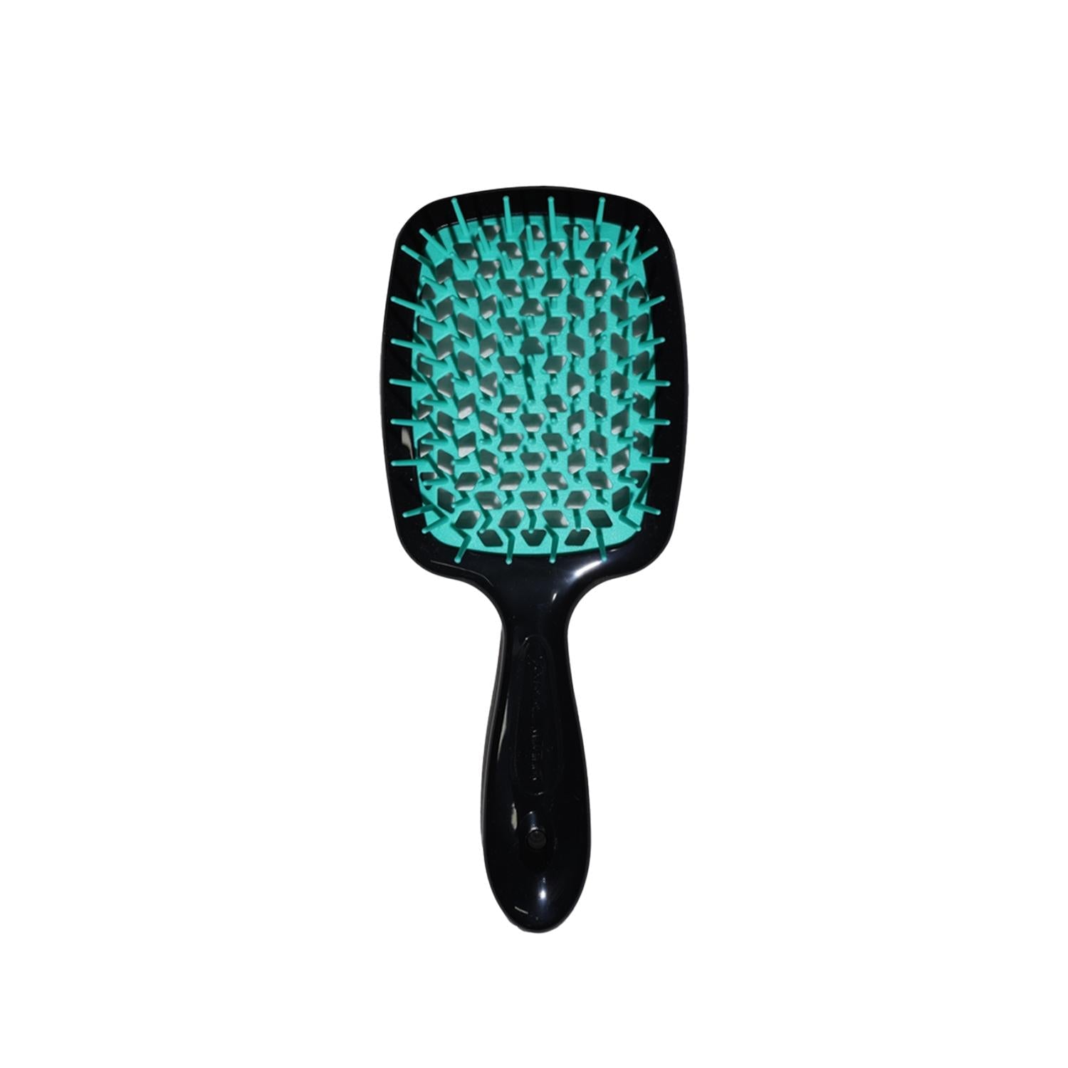 Janeke Superbrush Detangling Hair Brush Black &amp; Green