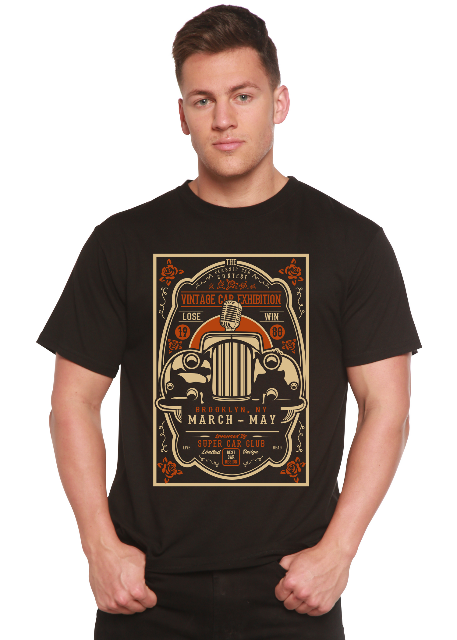 Vintage Car Spun Bamboo® Men&
