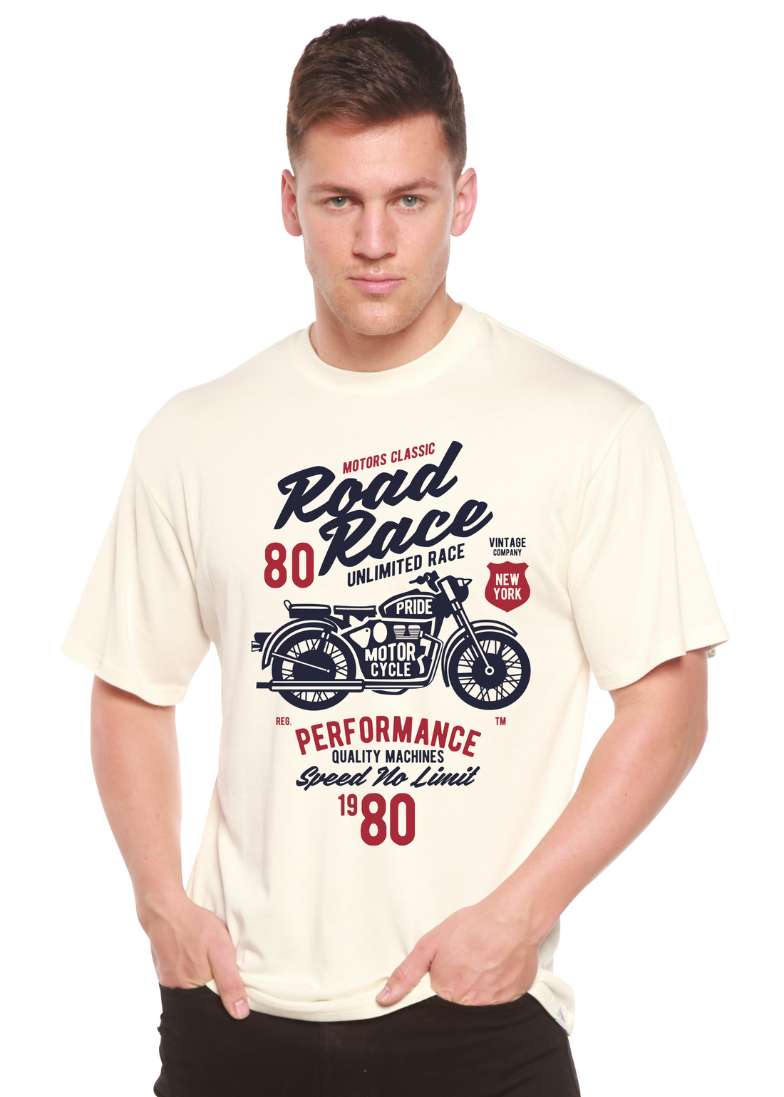 Road Race Motorcycles Spun Bamboo® Men&