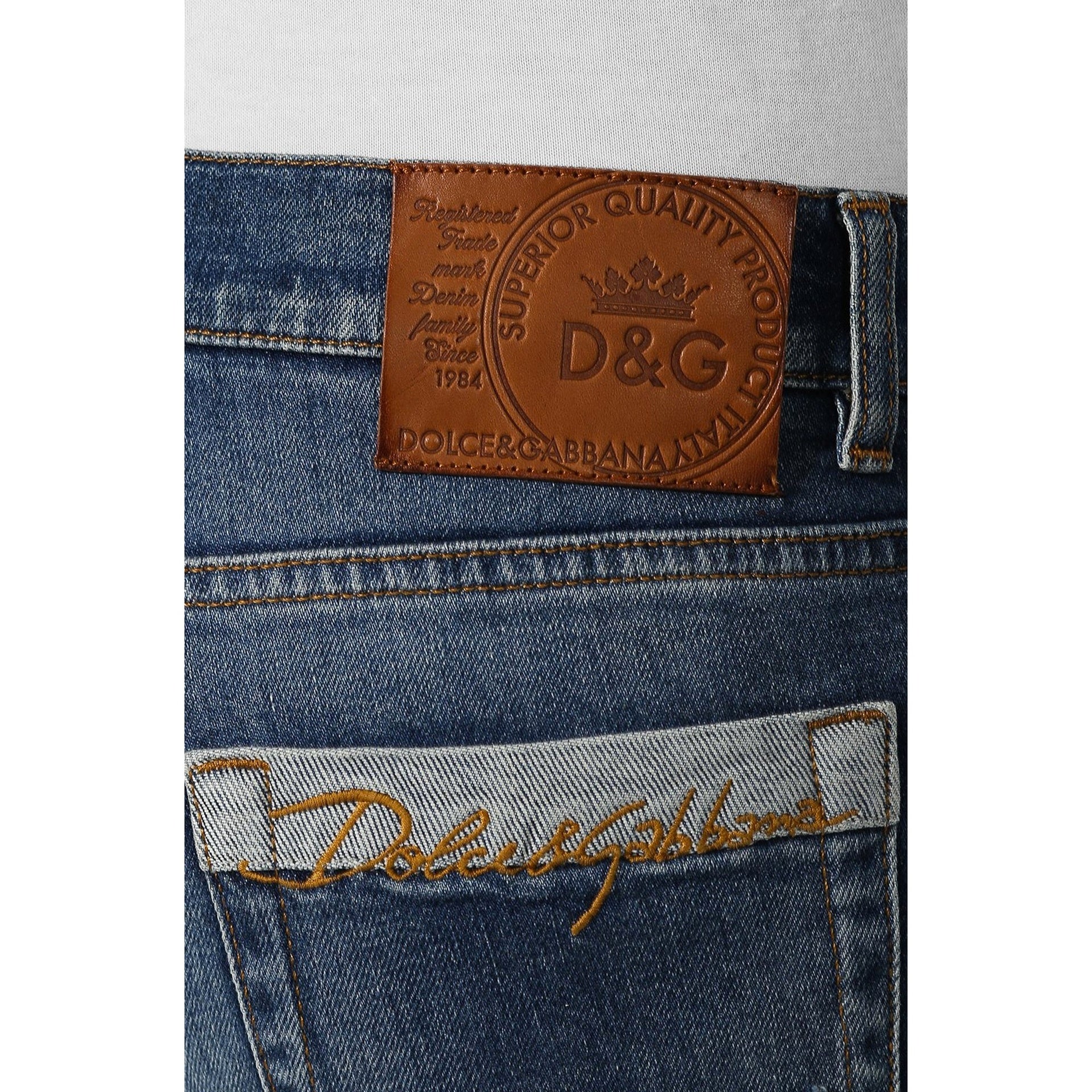 Dolce &amp; Gabbana Cotton Denim Jeans