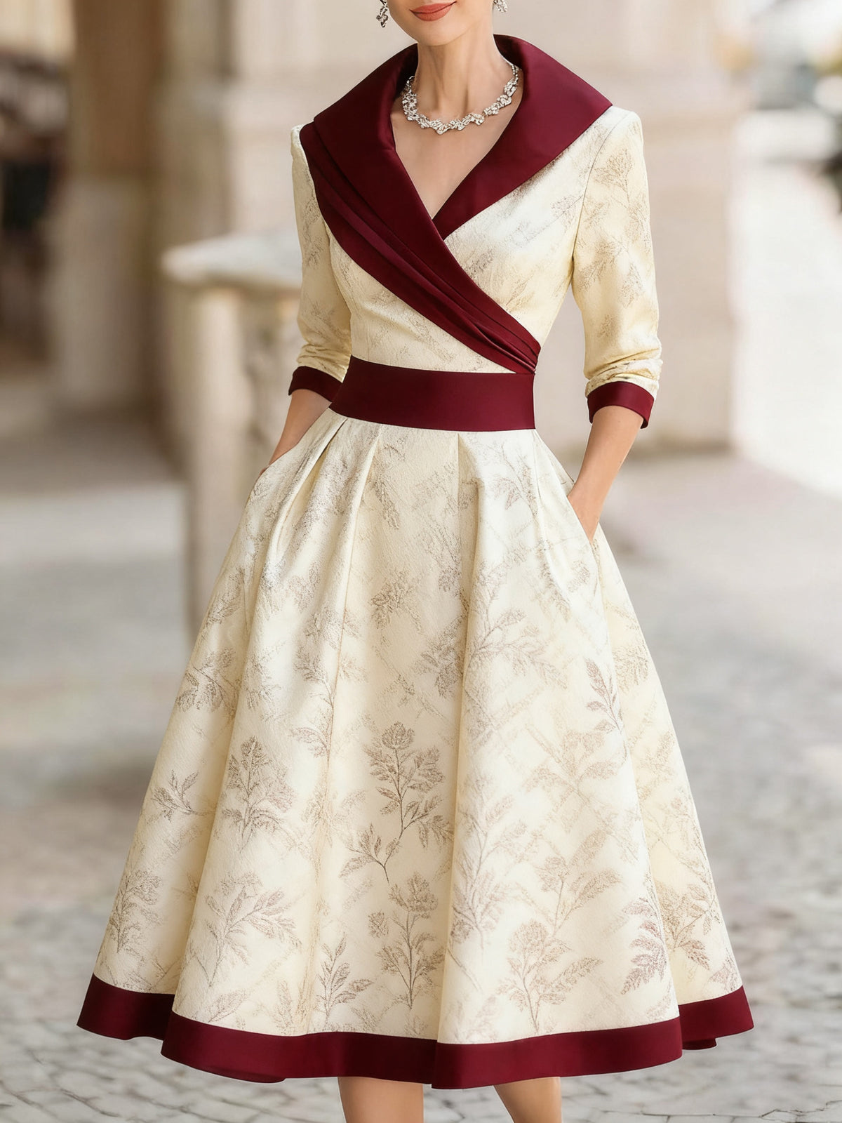 Womens Cardigan Style Linen Dress