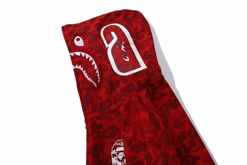 BAPE OG Camo Shark Full Zip-Up Hoodie A Bathing Ape &