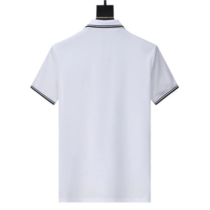 Dolce Gabbana White T-Shirt With Collar