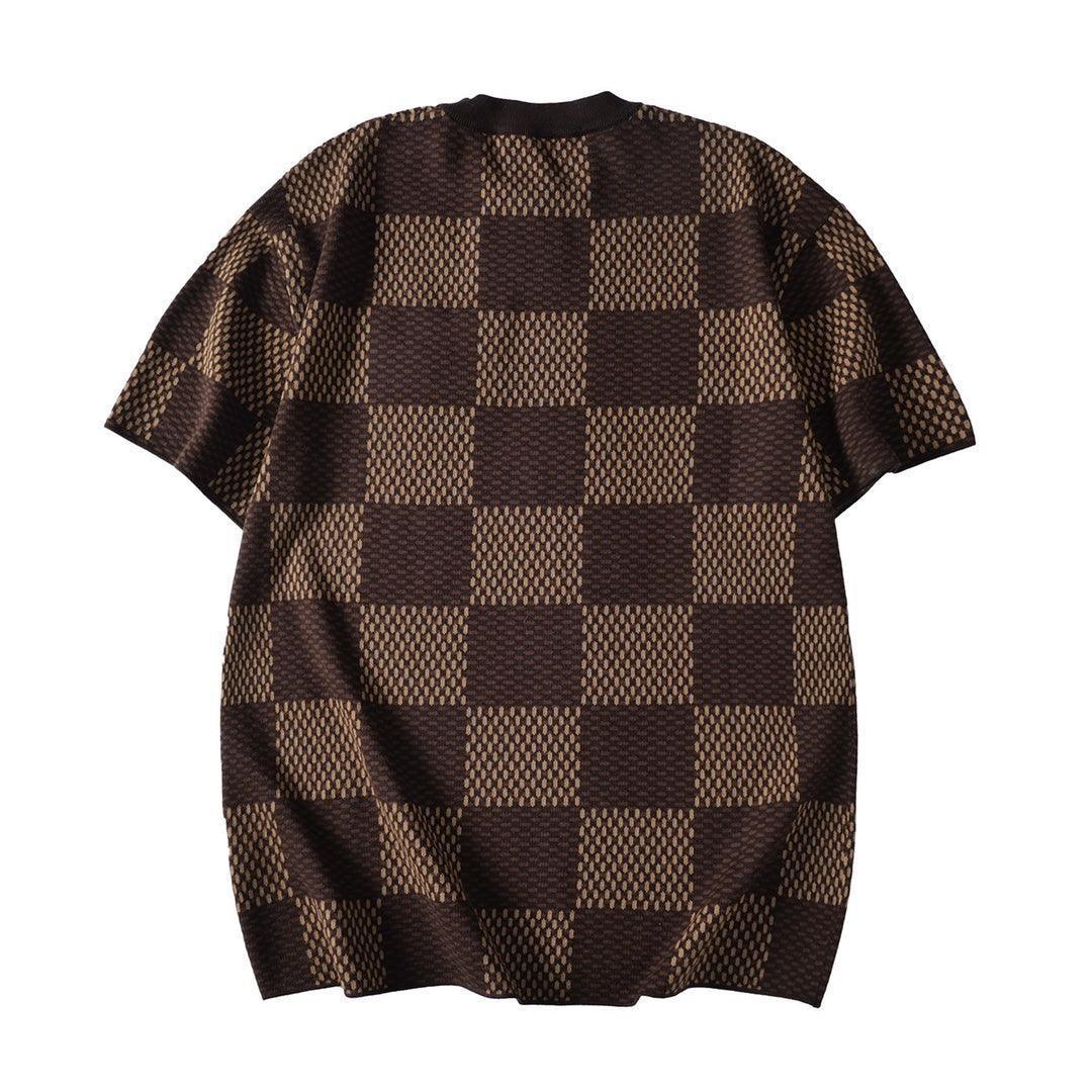 Louis Vuitton Damier T-Shirt Without Collar &