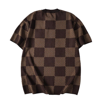 Louis Vuitton Damier T-Shirt Without Collar &
