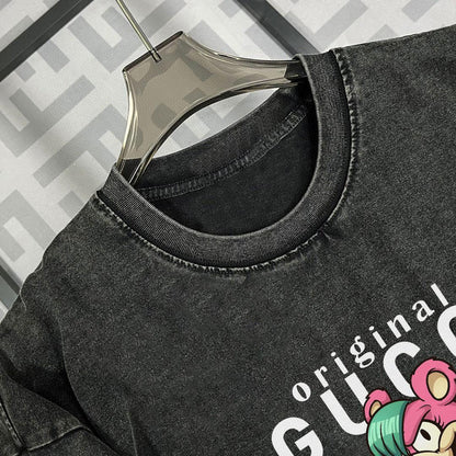 Gucci T-Shirt Smoke Black – Luxury Cotton Crew Neck Tee