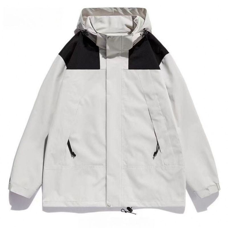 Detachable Three-in-One Windproof Waterproof Jacket