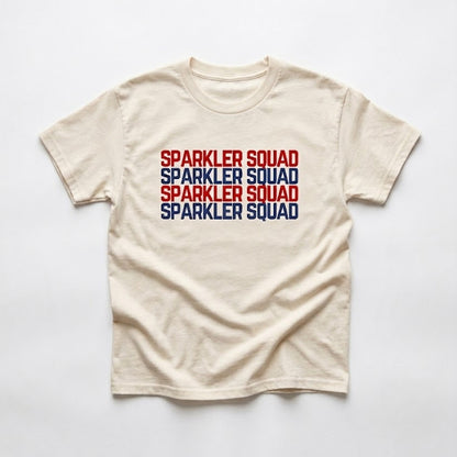 SPARKLER SQUAD TEE - VINTAGE CREAM