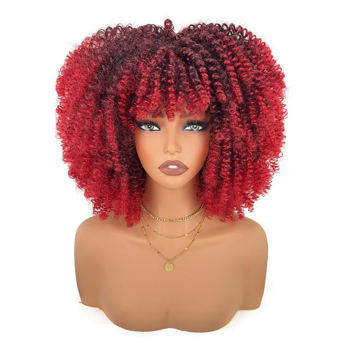 Short Curly Synthetic Wigs
